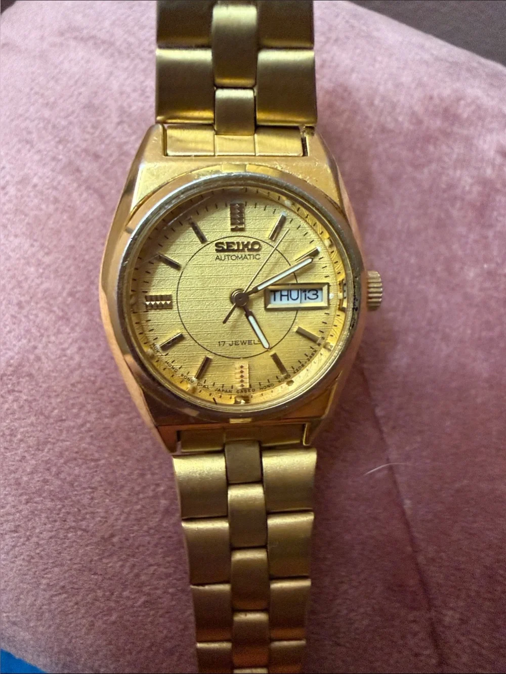 Seiko Gold-Tone Women's Bracelet Watch